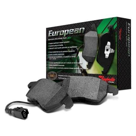 RAYBESTOS European Specialty Semi-Metallic Front Brake Pad Set for 1998-1999 Volkswagen Beetle R53-SP768EU